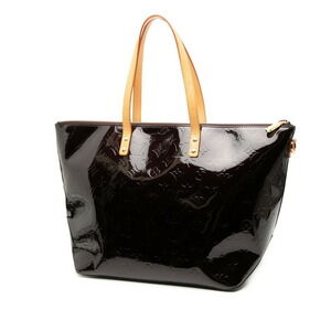 Louis Vuitton Amarante Bellevue Vernis Patent Shoulder Leather Purple Tote Bag